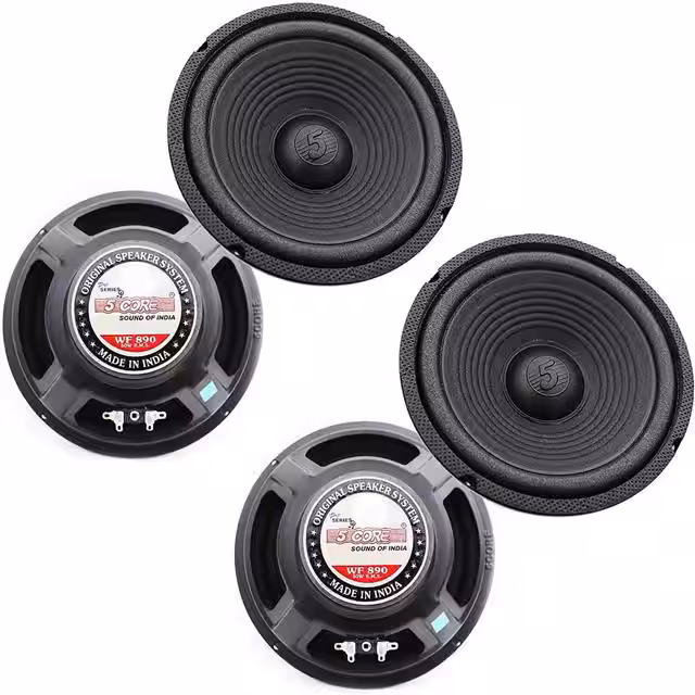 WF 8"-890 2 PC 5 Core Inc  Speakers